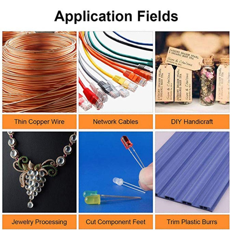 3.5 Inch Diagonal Pliers Mini Wire Cutter Small Soft Cutting Electronic Handle Pliers, 3.5 Inch Pliers