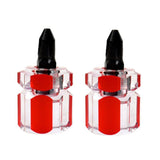 2 PCS Mini Portable Radish Head Screw Driver Transparent Handle Repair Hand Tools