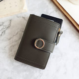 Women Wallets Small Fashion Leather Purse Ladies Card Bag For Female Purse Money Clip Wallet