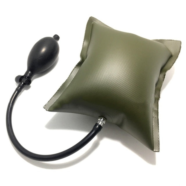 Universal Inflatable Air Pump Auto Repair Car Window Door Key Lost Air Wedge Airbag Lock Out Emergency Open Unlock Pad Tool Kit, Green, Black Green Green