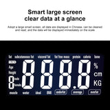 LCD Display Body Electronic Smart Weighing Scales Bathroom Scale Digital Human Weight Scales, Bathroom Scale
