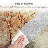 Kitchen Wall Stove Aluminum Foil Oil-proof Stickers Anti-fouling High-temperature Self-adhesive Croppable Wallpaper Wall Sticker, 40cmx5m, 40cmx5m Croppable Wallpaper, 60cmx5m, 60cmx5m Croppable Wallpaper