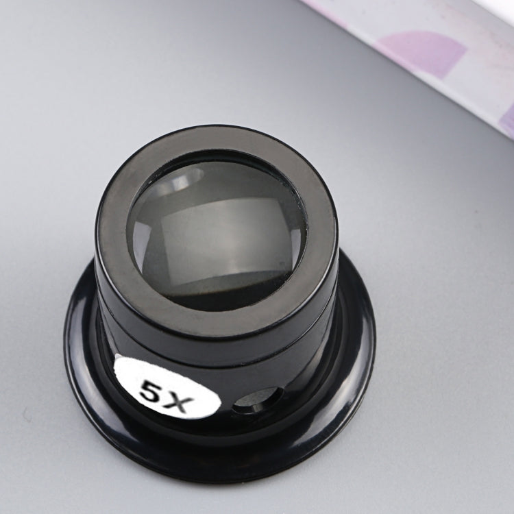 Watch Repair Tool Eyepiece Repair Watch Eye Mask Magnifier, 5X, 10X