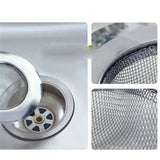 2 PCS Stainless Steel Bathtub Hair Catcher Stopper Shower Drain Hole Filter Metal Sink Strainer