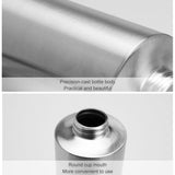 Stainless Steel Soap Dispenser Cylindrical Straight Emulsion Bottle, 250ml, 350ml