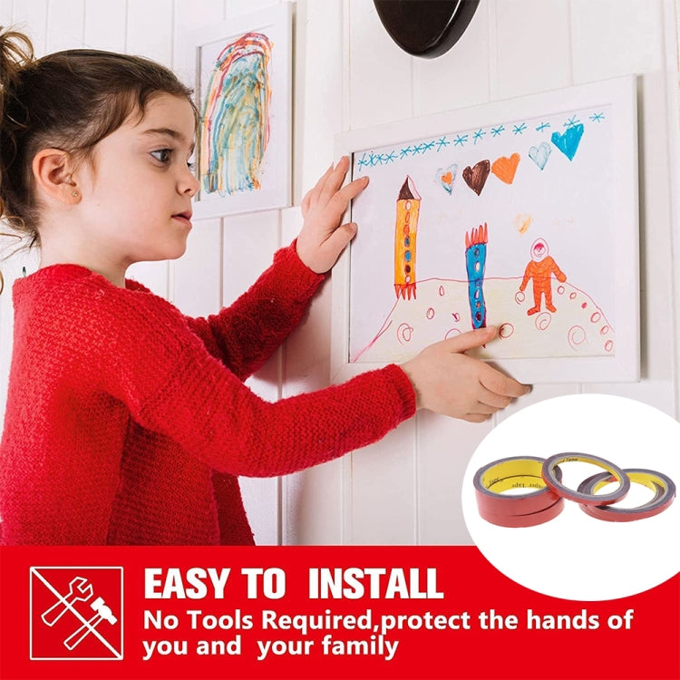 3M High Temperature Acrylic Foam Double Sided Tape Seamless Adhesive Tape Sticker