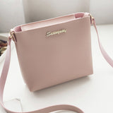 Women Solid zipper Shoulder Bag Crossbody Bag Messenger Phone Coin Bag