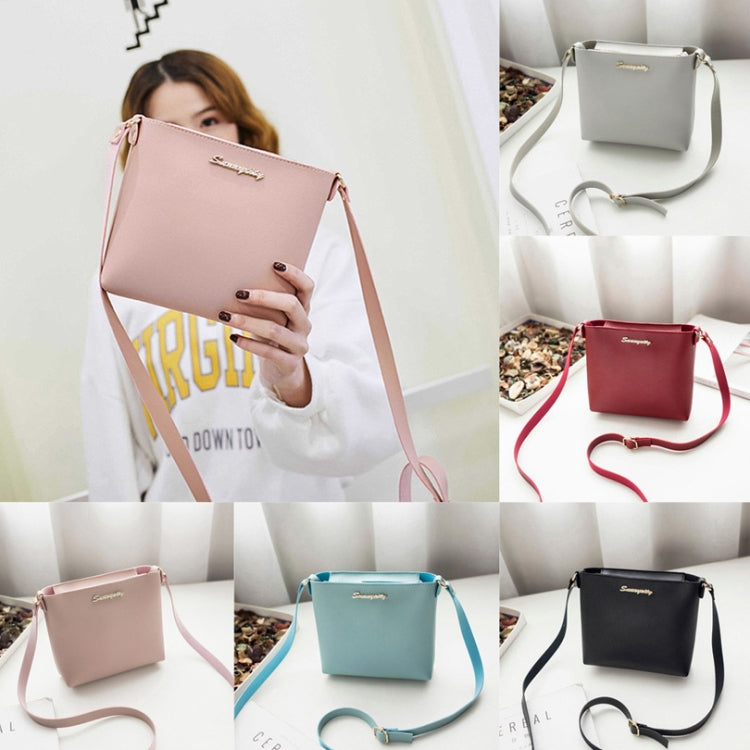 Women Solid zipper Shoulder Bag Crossbody Bag Messenger Phone Coin Bag