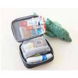 Cute Heart Mini Medicine Bag First Aid Medical Emergency Kits Organizer Outdoor Household Pill Bag, Size: 13x10x4cm, 13x10x4cm(Grey), 13x10x4cm (Pink)