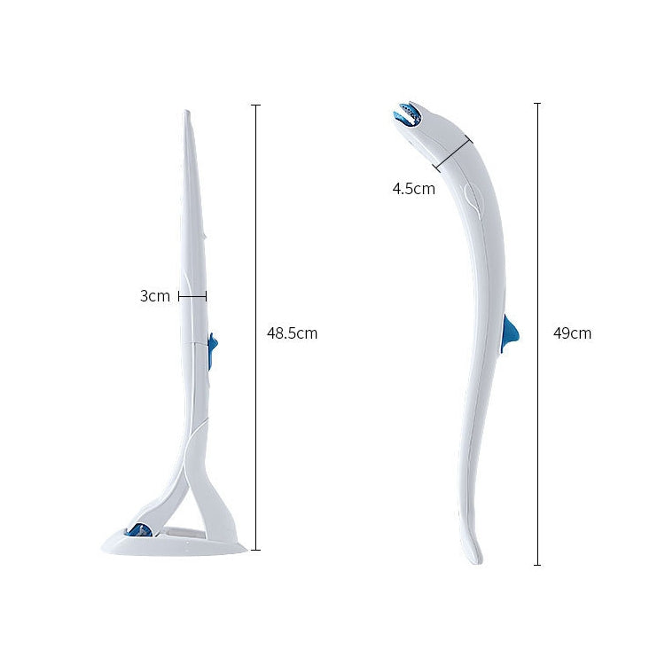 Disposable Toilet Brush Household Toilet Brush with Detergent, Splicing, Dolphin, Replacement Core
