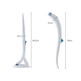 Disposable Toilet Brush Household Toilet Brush with Detergent, Splicing, Dolphin, Replacement Core