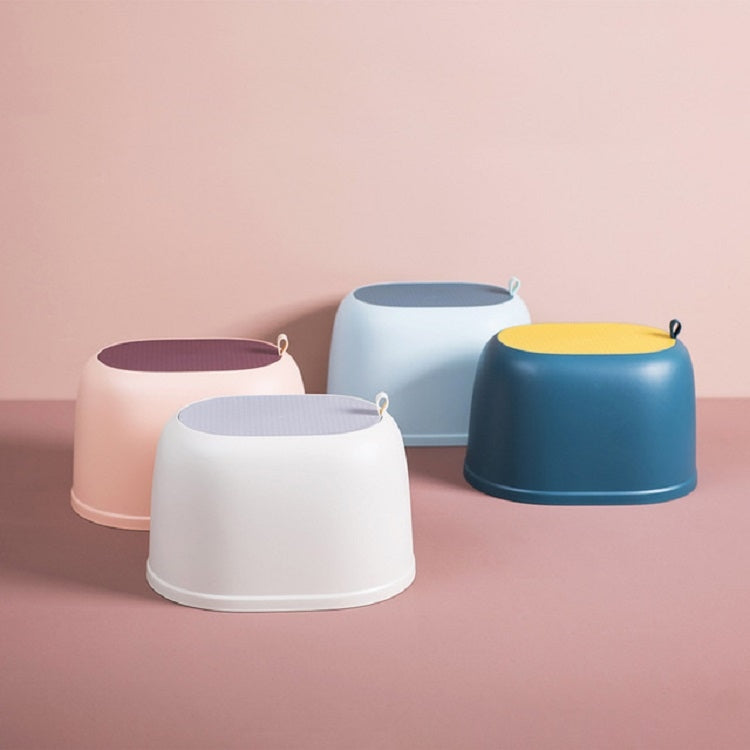 Creative Portable Bathroom Anti-slip Stool Children Plastic Stool