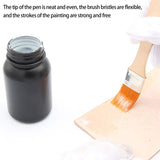 10 PCS Nylon Hair Painting Brush Oil Watercolor Water Powder Paint Brushe