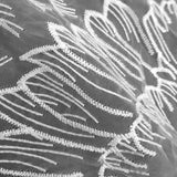 1 Pair Organza Wings Shape Embroidery DIY Clothing Accessories, Red, Black, Gold, White