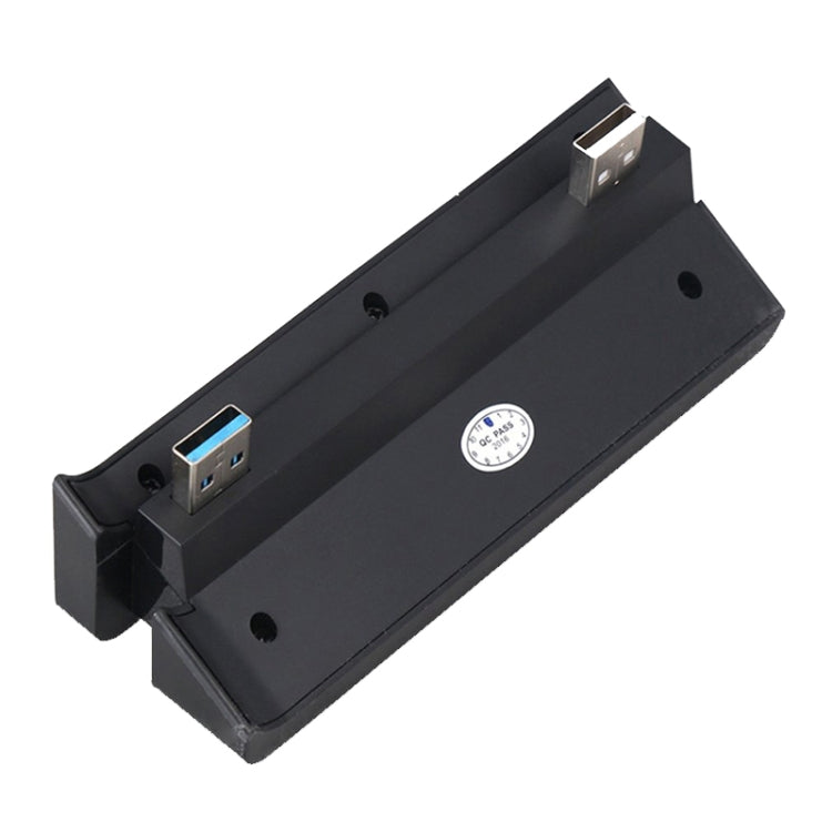 2 PCS PS4 Slim Extend USB Adapter Accessories for Play Station 4 Slim Console USB HUB 3.0 High Speed, for PS4 Slim