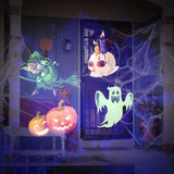 12W RGBW LED Double Tube Water Waves Lamp Christmas Projection Light, 12 Patterns, 16 Patterns