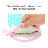 2 PCS Heat Insulation Gloves For Microwave Oven Thickened High Temperature Resistant Anti-scald Kitchen Baking Gloves, 2 PCS