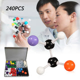 240pcs / Set Chemistry Molecular Model Organic Chemistry Atom Set for School Lab Teaching, Organic Chemistry Atom Set Organic Chemistry Atom Set