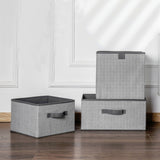 Non-woven Drawer Storage Box Square Uncovered Clothing Debris Sorting Box, 16L, 23L, 29L