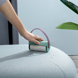 Handheld Lanyard Roller Sticky Hair Clothes Convenient Dust Removal Brush