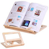 Wooden Frame Book Reading Bookshelf Bracket Support Tablet PC Music Stand Drawing Easel, Music Stand Music Stand