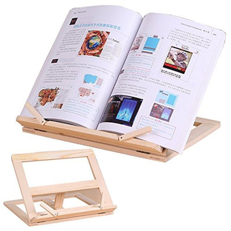 Wooden Frame Book Reading Bookshelf Bracket Support Tablet PC Music Stand Drawing Easel, Music Stand Music Stand