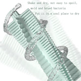 Silicone Baby Bottle Long Handle Cup Cleaning Brush 360 Degree Rotating Bottle Brush, Green, Pink, Light Blue
