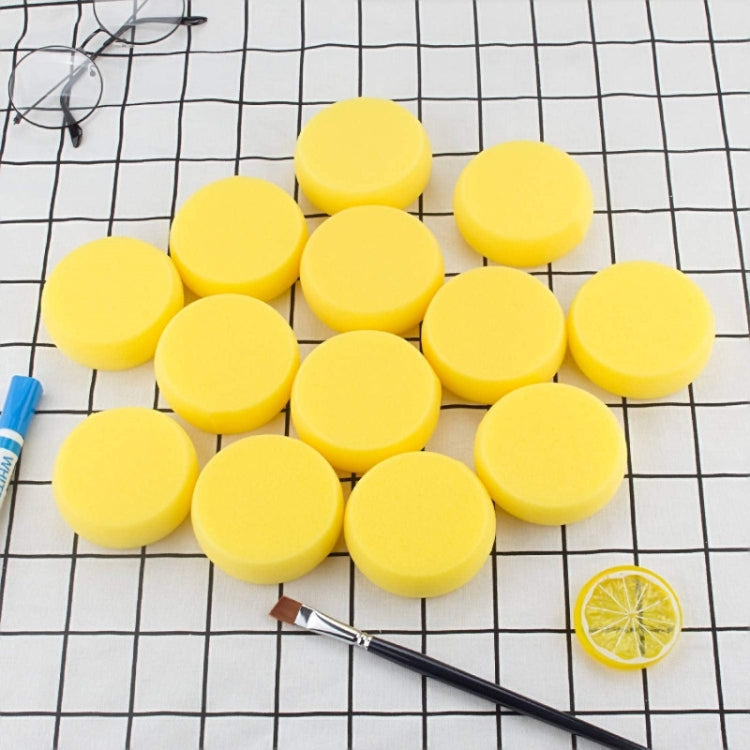 10pcs Sponge Round Seal Children Graffiti Art Painting Tool, 30 PCS Round Powder