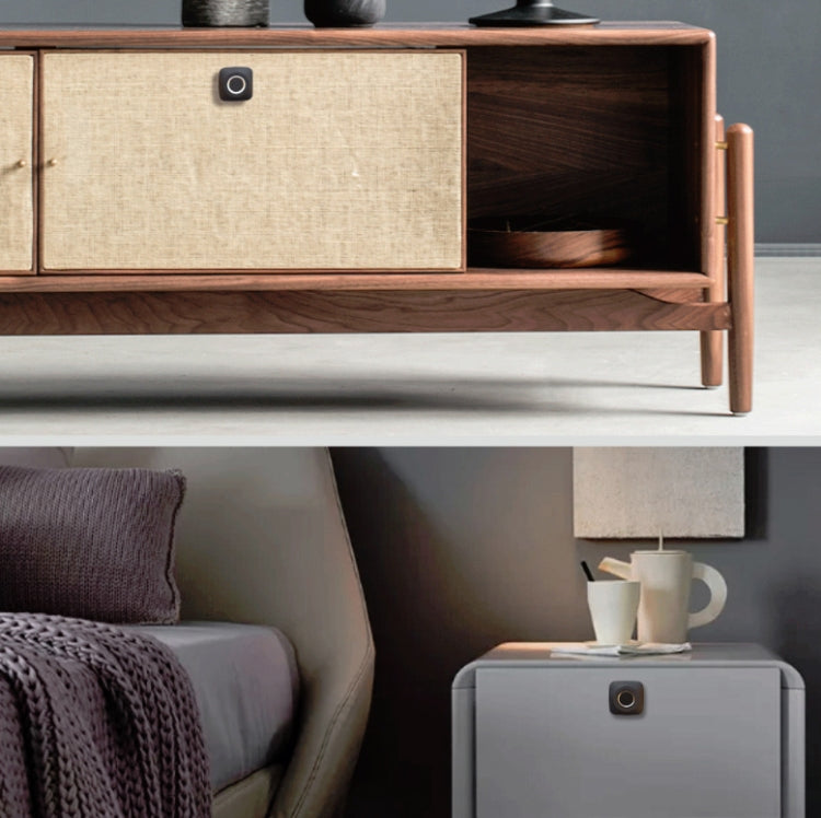 Smart Drawer Locker Fingerprint Lock Household Anti-Theft Lock, Smart Drawer Locker Fingerprint Lock