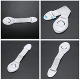 10 PCS Cabinet Door Lock Kids Drawer Locker Security Invisible Locks for Home Storage Child Lock Baby Safety Cabinet Lock, 10 PCS