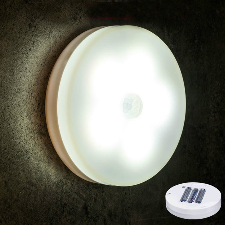 Intelligent Human Body Induction LED Night Light Control Bedroom Bedside Table Lamp, Battery Model, Rechargeable