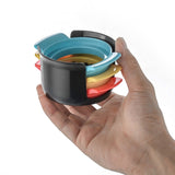 2 PCS 3 in 1 Egg Cutter Kitchen Tools, Egg Slicer 1