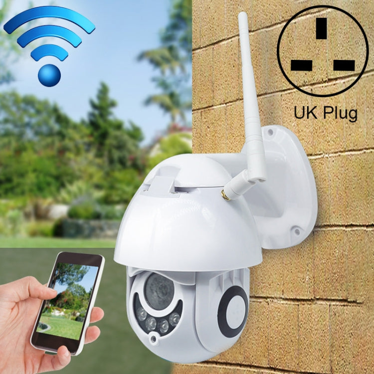 PTZ Control 355 Degree Rotation Infrared WiFi Smart Dome Camera, Two-Way Voice Intercom Monitor, OU-A1IN OU-A1IN UK Plug