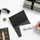 6 PCS Creative Business Bronzing Thanksgiving Birthday Card