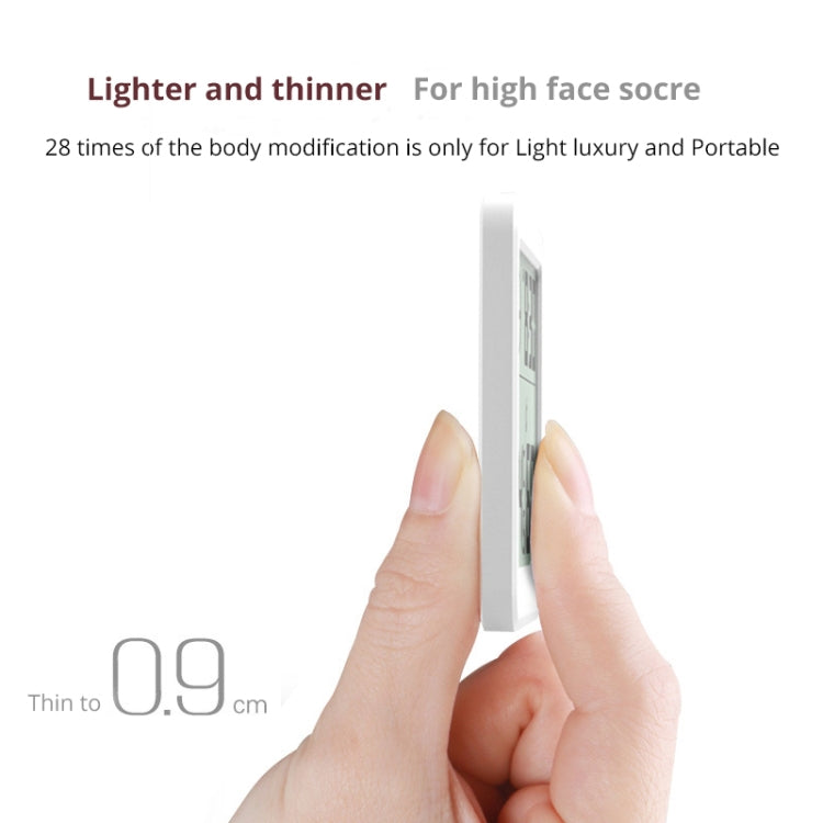 Multifunction Automatic Electronic Temperature and Humidity Monitor Clock with 3.2 inch Large LCD Screen, Automatic Monitor