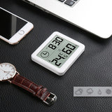 Multifunction Automatic Electronic Temperature and Humidity Monitor Clock with 3.2 inch Large LCD Screen, Automatic Monitor