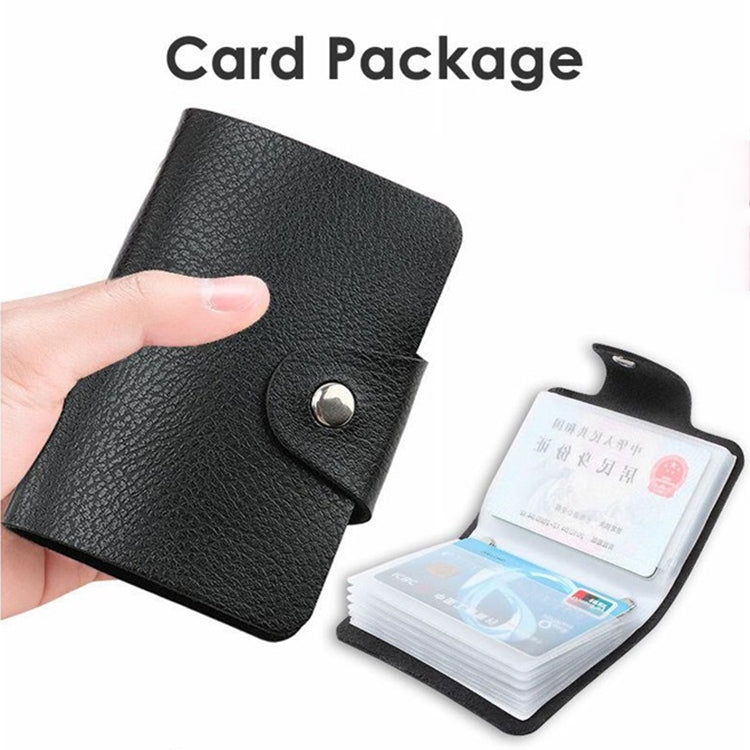 3 PCS Upgraded Version Card Bag Business Card Transparent Protective Cover Color Storage Card Holder, 10 Card Slots, 12 Card Slots, 24 Card Slots, 24 Cards Single Side Single Page