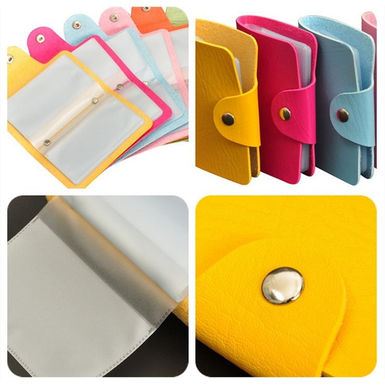 3 PCS Upgraded Version Card Bag Business Card Transparent Protective Cover Color Storage Card Holder, 10 Card Slots, 12 Card Slots, 24 Card Slots, 24 Cards Single Side Single Page