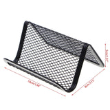 10 PCS Office Convenient Practical Metal Mesh Card Holder, 10 PCS Mesh Card Holder