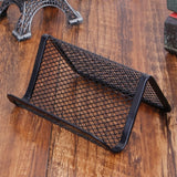 5 PCS Office Convenient Practical Metal Mesh Card Holder, 5 PCS Mesh Card Holder