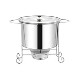 Stainless Steel Pot Rack Single Alcohol Dry Pot Skewers Shabu-Shabu, With Cover, Without Cover