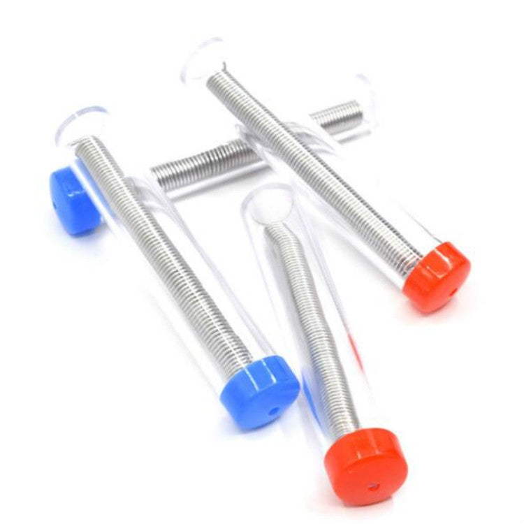 10 PCS 1.0mm 63/37 Barreled Tin Wire Pen Tube Solder Wire, Color Random Delivery, 1.0mm 63/37