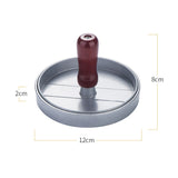 Burger Meat Press Meat Patties Mould Meat Press Burger Maker, 1PC Brown Handle