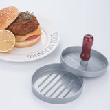 Burger Meat Press Meat Patties Mould Meat Press Burger Maker, 1PC Brown Handle