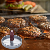 Burger Meat Press Meat Patties Mould Meat Press Burger Maker, 1PC Brown Handle