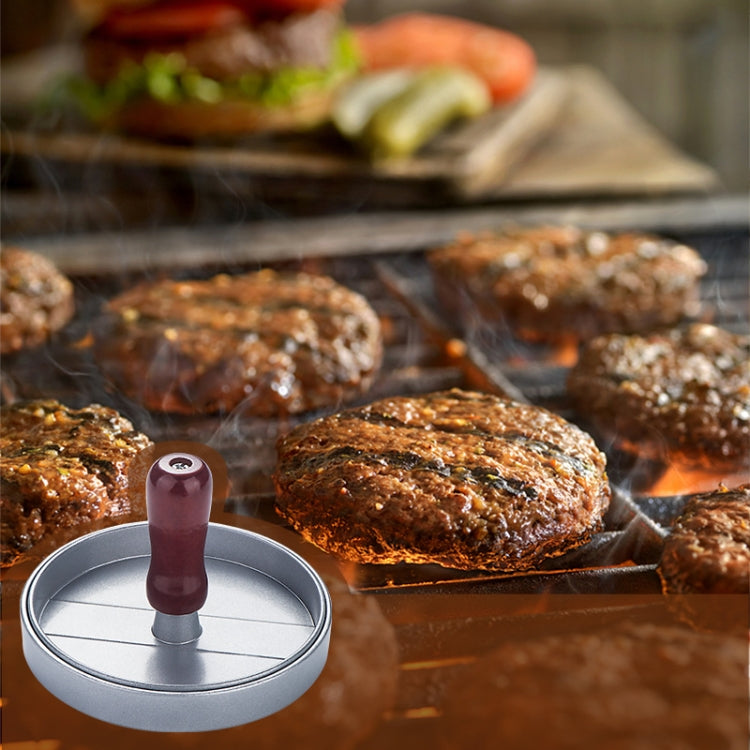 Burger Meat Press Meat Patties Mould Meat Press Burger Maker, 1PC Brown Handle