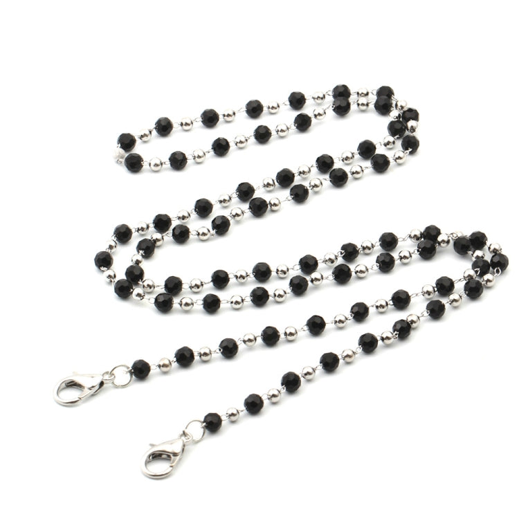 Necklace Personalized Handmade Crystal Bead Chain Mask Anti-Lost Lanyard Glasses Chain