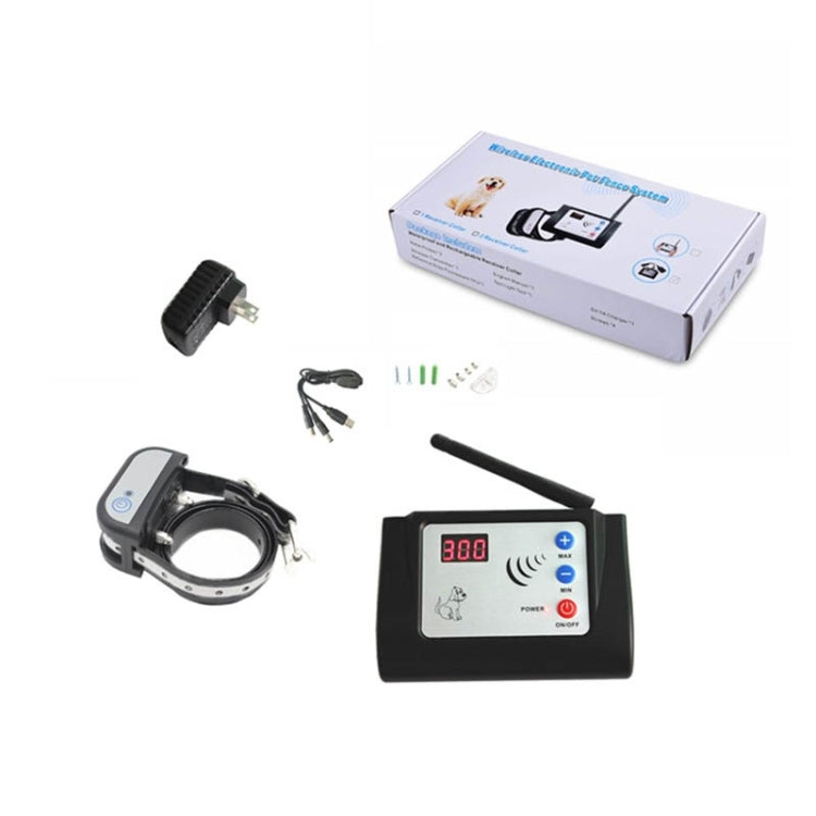 300 Meters Smart Wireless Pet Fence Waterproof Collar with Night Reflective Yarn Protective Fence, 450G, 570G, 685G