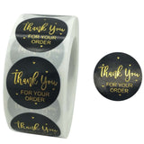 5 PCS Hot Stamping Thank You Sticker Seal Sticker Gift Wedding Decoration, C-09, C-04, C-10, C-11, C-21-25