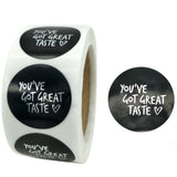 5 PCS Hot Stamping Thank You Sticker Seal Sticker Gift Wedding Decoration, C-09, C-04, C-10, C-11, C-21-25